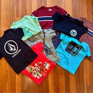 Kids T-Shirts Set of 9; Size 4/5/XS